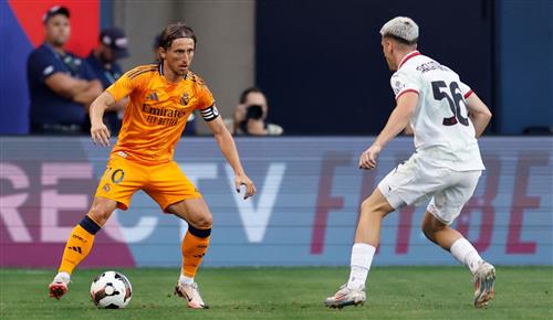 Real Madrid vs AC Milan