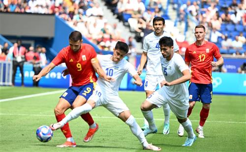 Uzbekistan U23 vs Spain U23