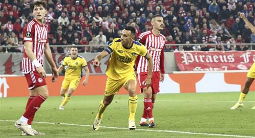 Olympiacos vs Maccabi Tel Aviv historical score