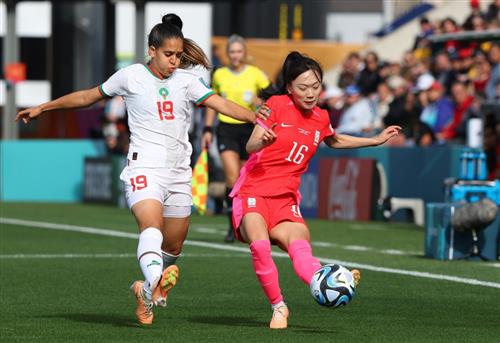 South Korea Women's Football Team vs Morocco Women's Football Team