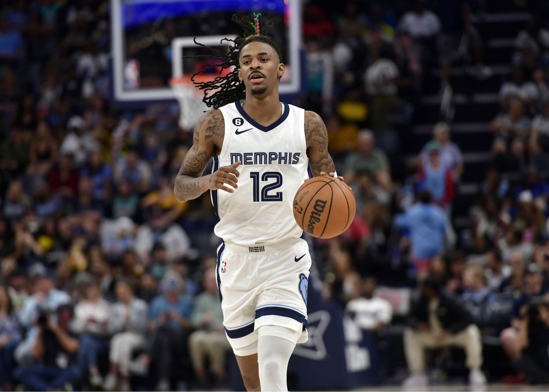 The Grizzlies still led the way with 5 of 18 three-pointers in the half. Jackson and Morant combined for 22 points.