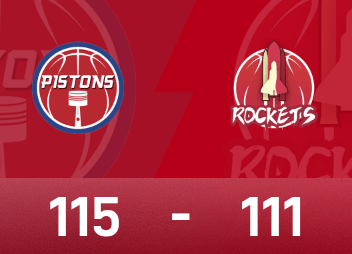 NBA game report: Cunningham 21 points, 7 rebounds and 9 assists, Pistons 115-111 Rockets