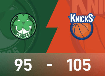 NBA game report: Brunson 31 points, Towns 26+13, Knicks 105-95 Celtics