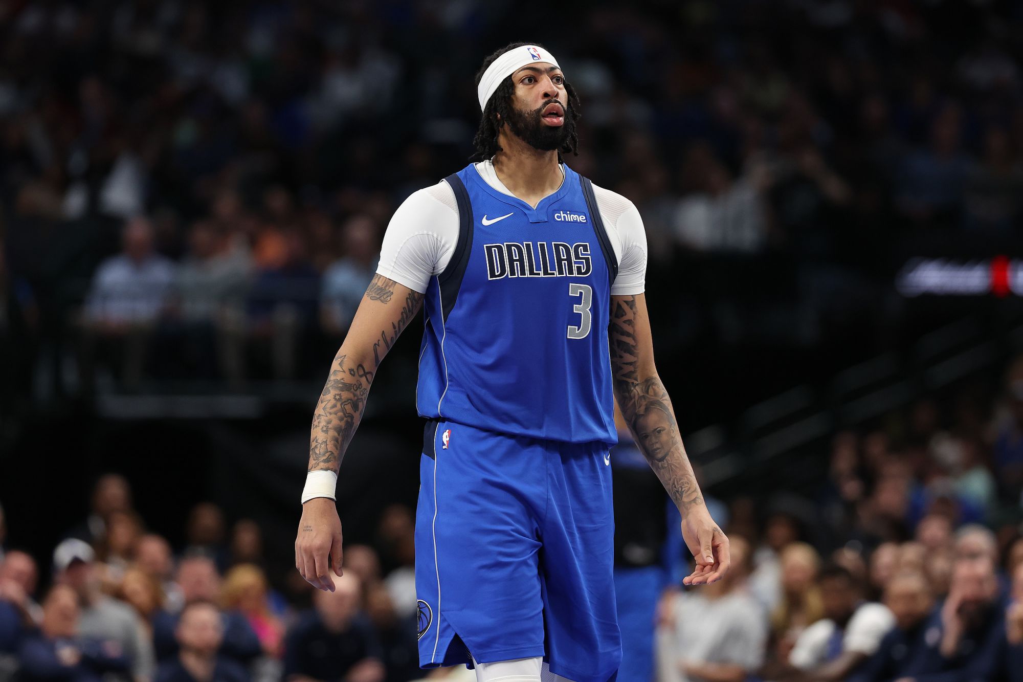 Mavericks injury report: Davis, who previously strained his left calf, has been upgraded to doubtful.