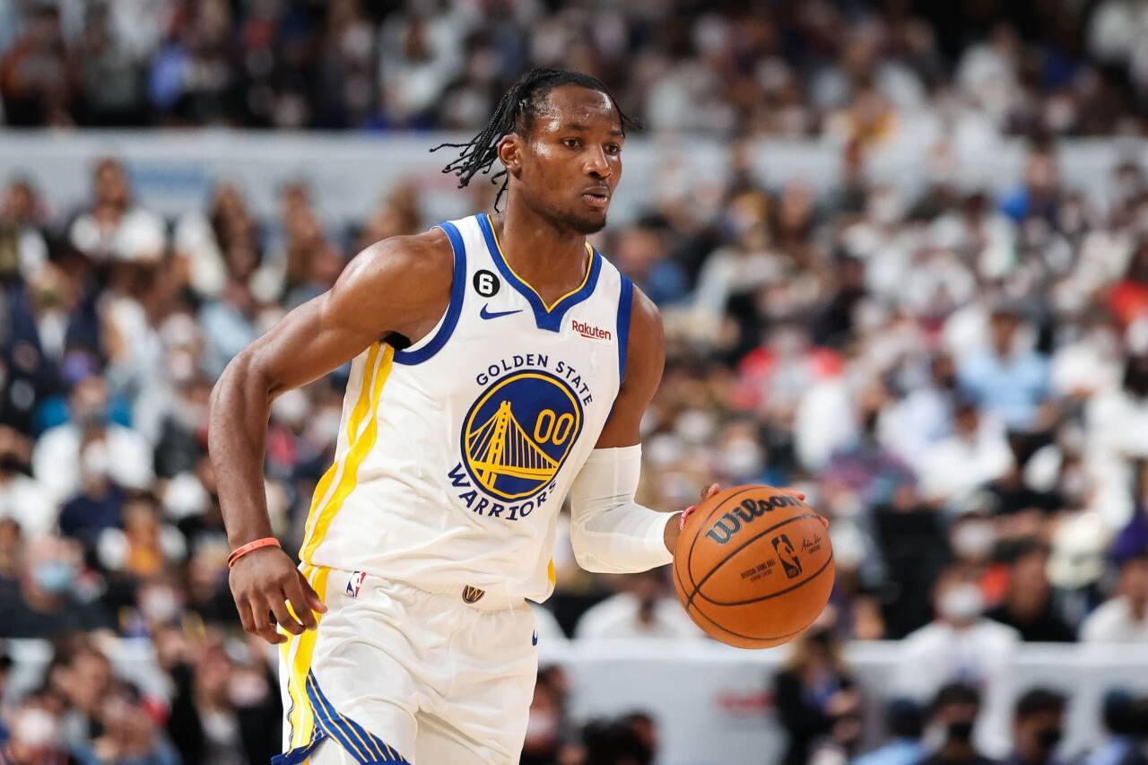 Hot ball control! Kuminga & Richard scored 23 points together on 8 of 10 shots in the first quarter