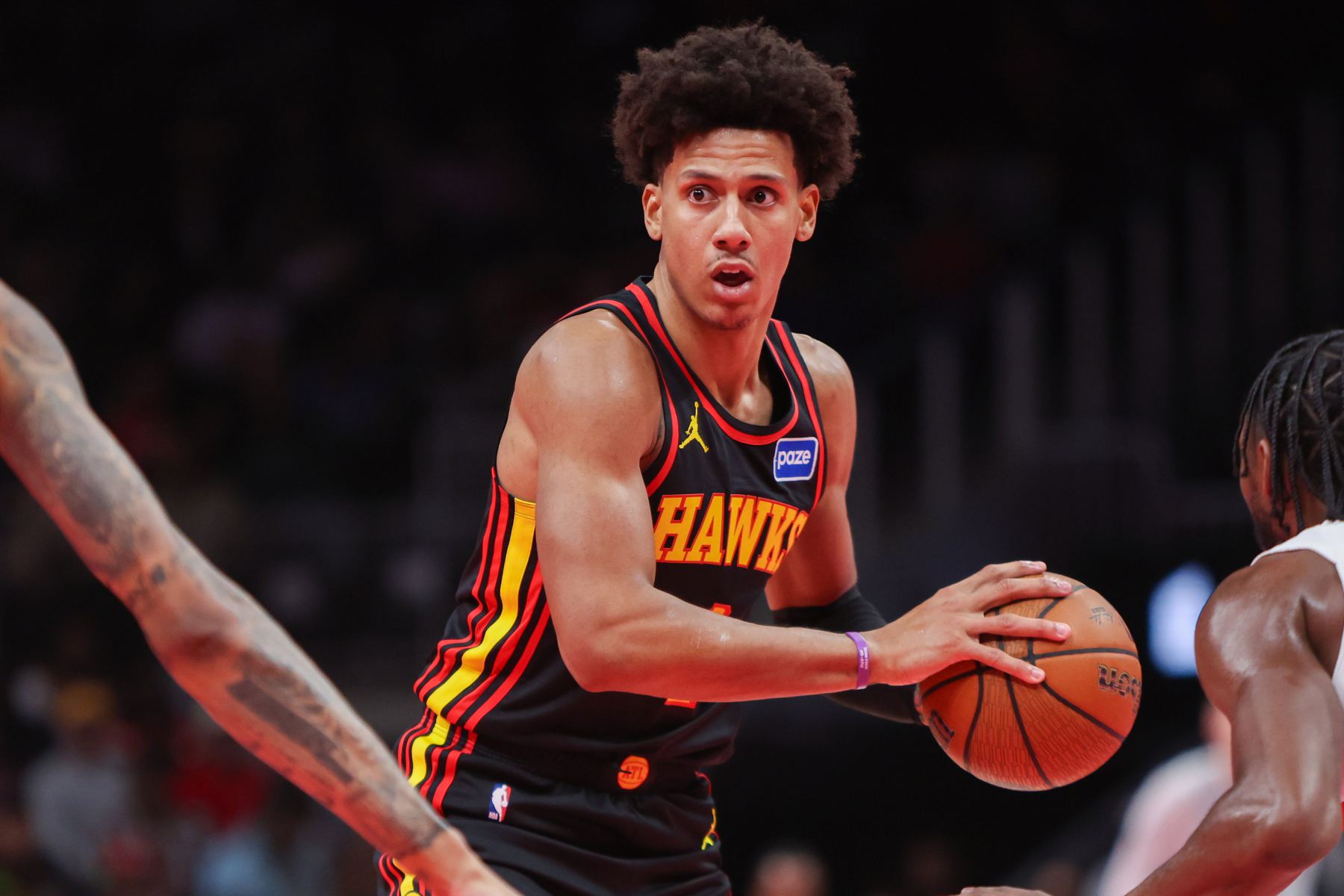 Efficient and versatile! Jaylen Johnson scored 18 points on 7-of-8 shooting, 5 rebounds and 5 assists.