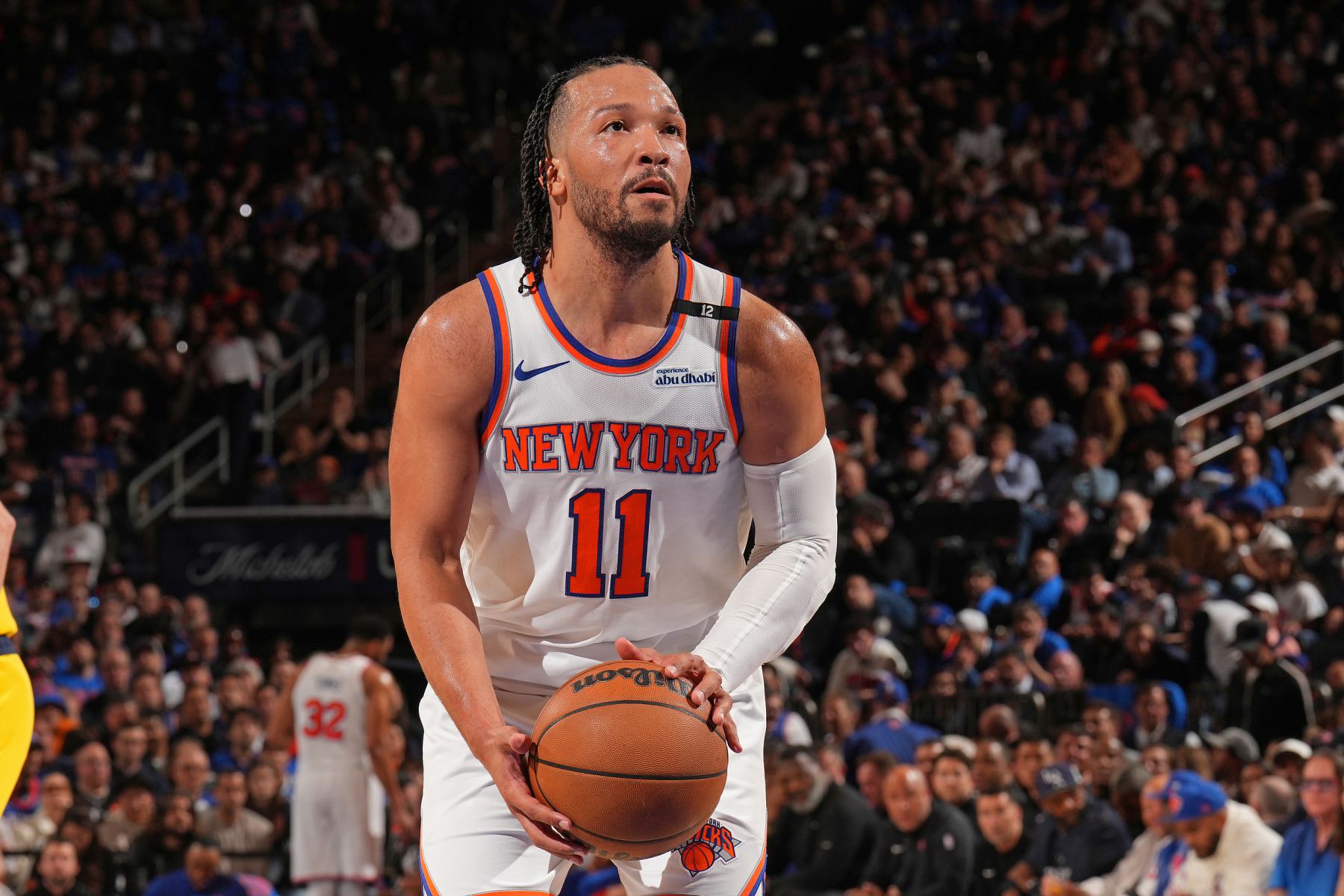 There is no way to save it! Brunson made 10 of 23 shots, scoring 31 points, 3 rebounds and 6 assists.