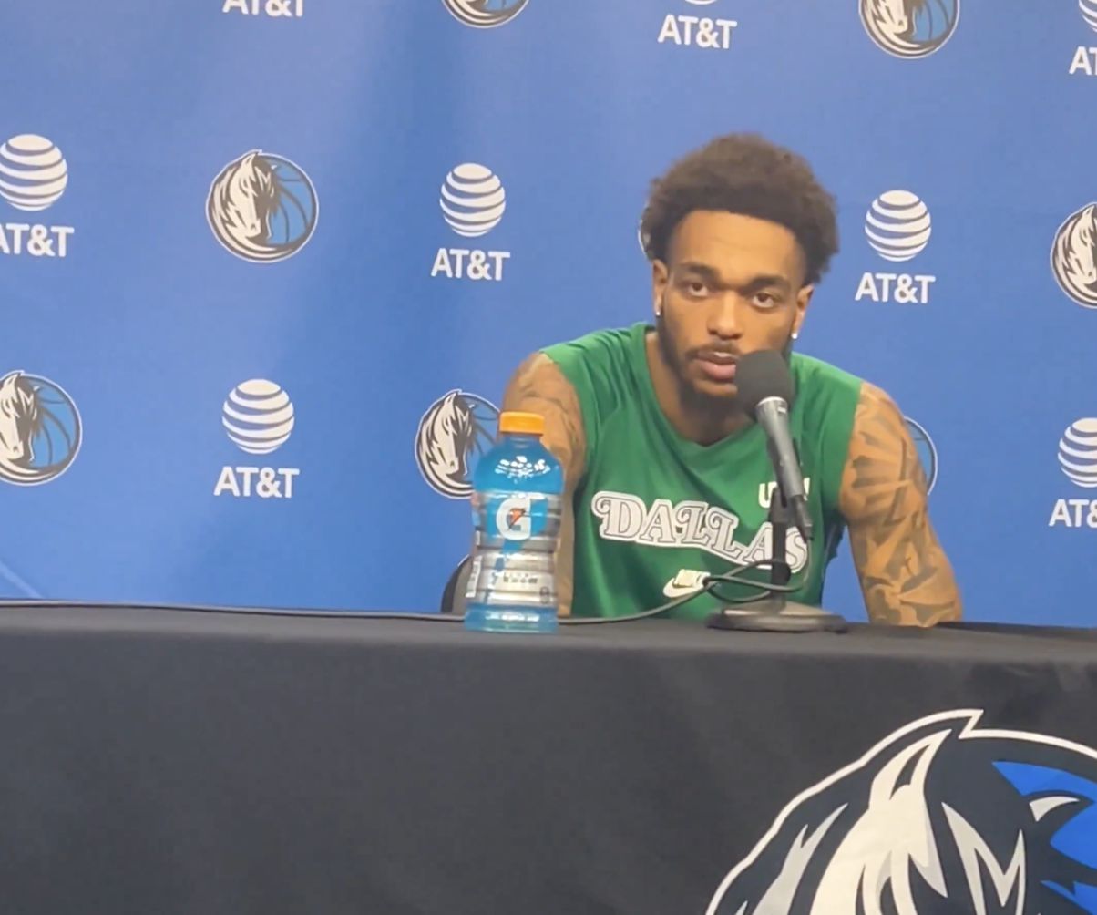 PJ Washington: I hope everyone can cheer for us tonight and be quiet when shooting free throws