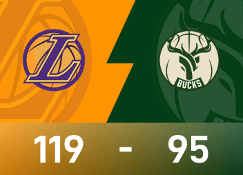 NBA game report: Doncic 41 points, 9 rebounds and 6 assists, Antetokounmpo 32 points, Lakers 119-95 Bucks