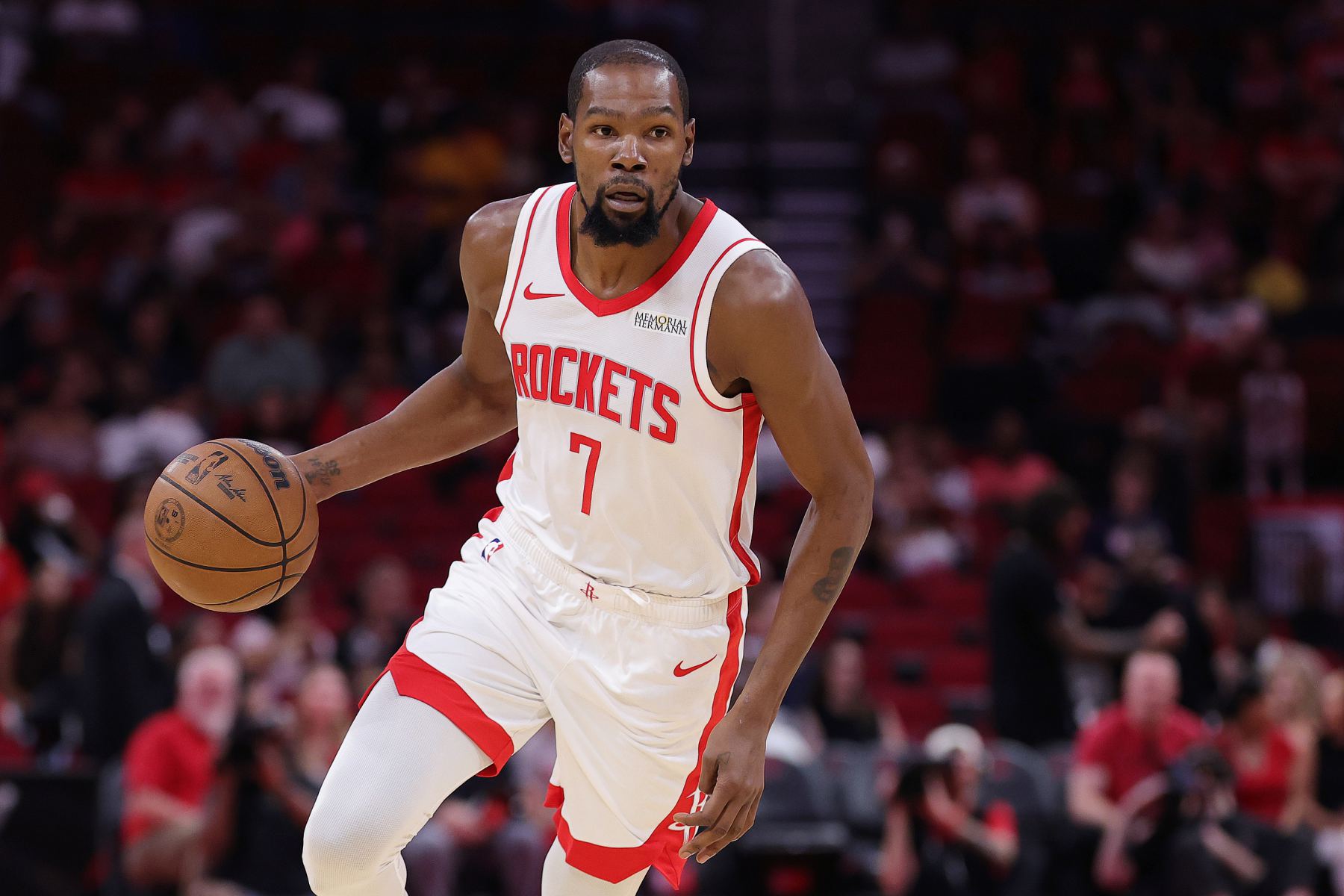 Durant surpasses Harden to become Rockets' highest scorer in 11 games