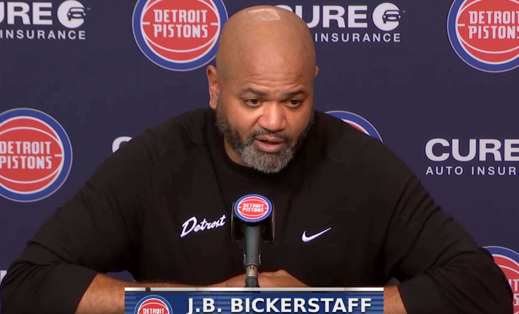 Pistons coach: When the game gets tough and chaotic, we can actually perform at our best level