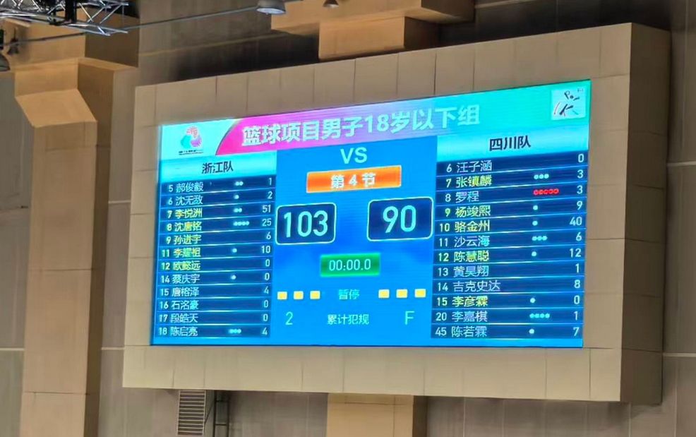 Led Zhejiang U18 to advance to the National Games semi-finals! Li Yuezhou scored 51 points, 4 rebounds and 6 assists