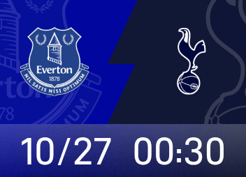 Premier League preview: Everton has only won 1 win in the past 6 games, while Tottenham remains unbeaten on the road this season.