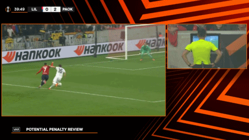 L’Equipe: UEFA’s referee department believes that the referee made no misjudgment in Lille’s 3-4 Thessaloniki match