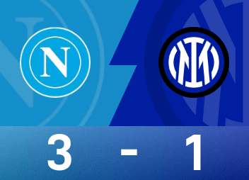 Serie A match report: De Bruyne and Calhanoglu both scored, Naples 3-1 Inter Milan