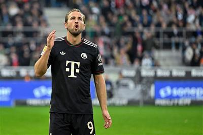 Kane failed to score against Borussia Monchengladbach, ending his 10-game scoring streak