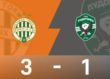Europa League match report: Kadu and Joseph scored, Ferencvaros 3-1 Ludogretz