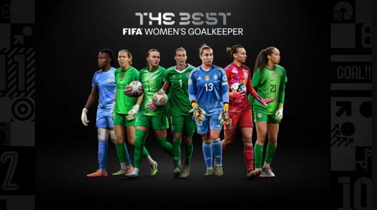 Candidates for FIFA Women's Goalkeeper of the Year: Hampton, Cole, Endler shortlisted
