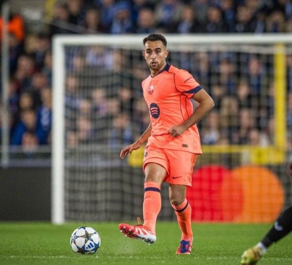 Barcelona official: Eric Garcia has a broken nose and will wear a protective mask