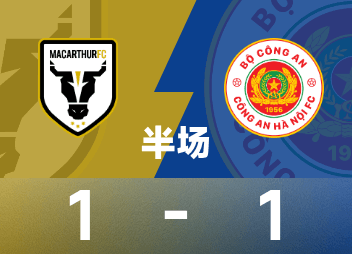 AFC Champions League Level 2 Halftime: Gerzan scores, Legli equalizes, Macarthur 1-1 Hanoi