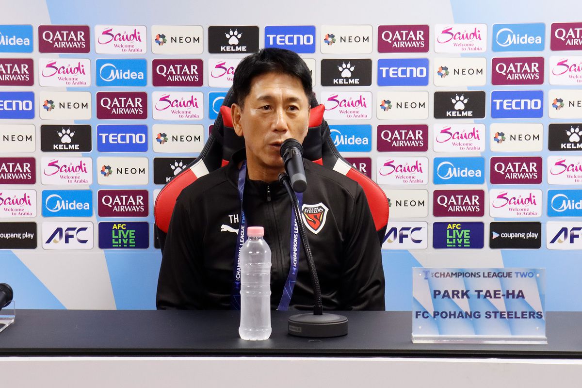 Pohang coach: The most important thing against Tampines Wanderers is to score goals, this is the top priority