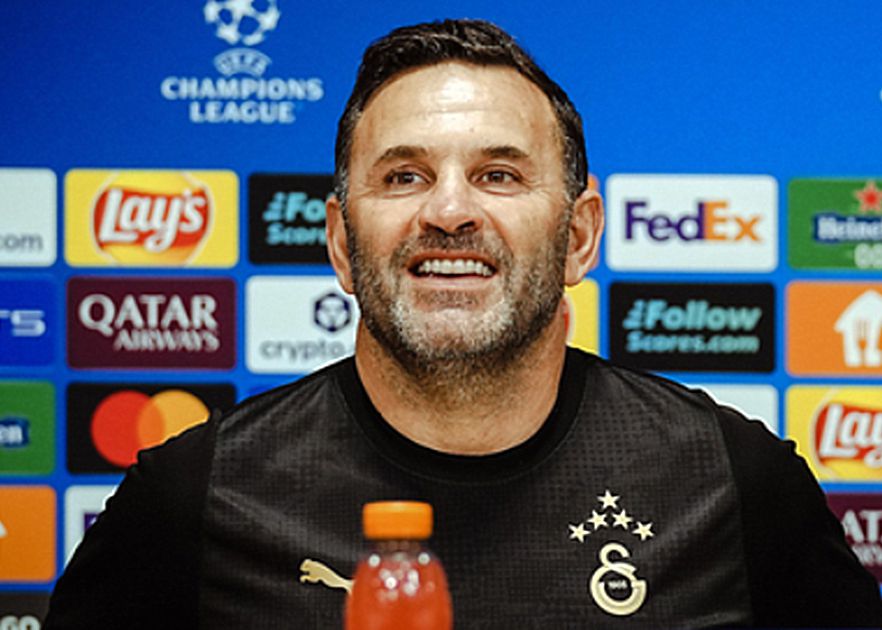 Galatasaray coach: He will not underestimate his opponent because of his ranking, and he will never keep a tie if he can win.