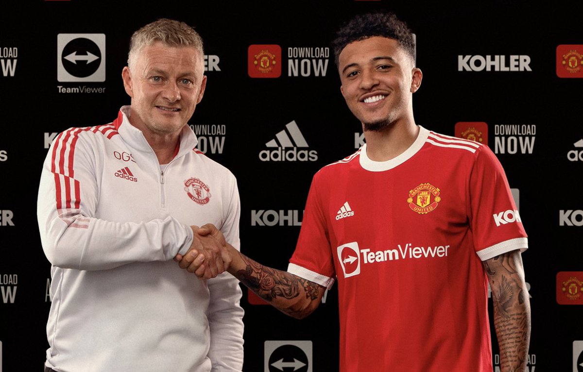 Solskjaer: Sancho went on holiday before joining Manchester United, then suffered an ear infection and was hospitalized