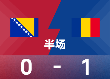 World Cup pre-half time: Bilighia scored, Romania temporarily 1-0 Bosnia and Herzegovina