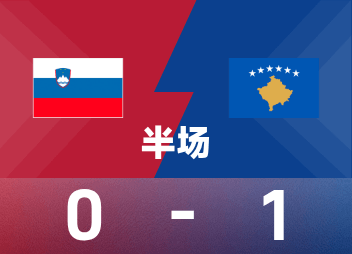 World Cup pre-half time: Aslani scored with a trick, Kosovo 1-0 Slovenia