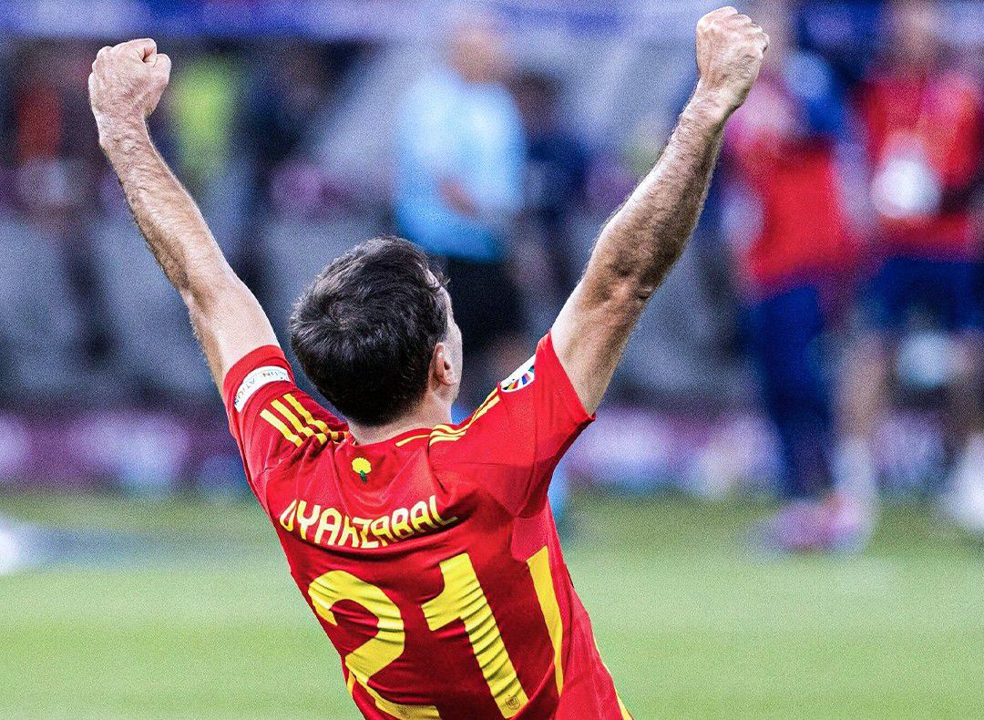 The competitive state is hot! Oyarzabal has participated in 13 goals in the last 8 national team games.