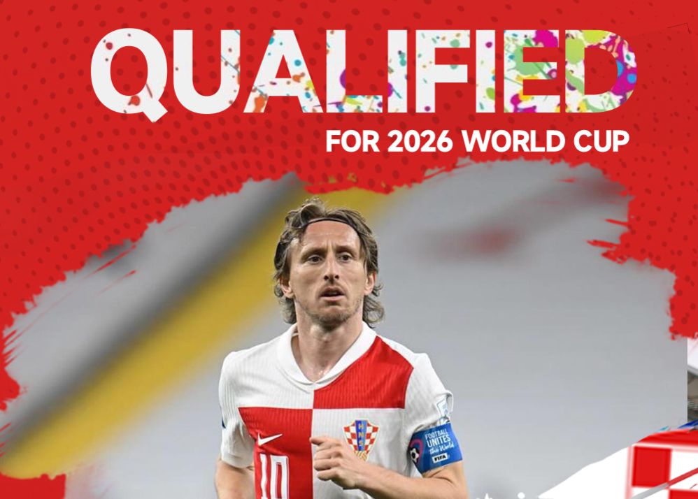 Croatia secured first place in the group one round ahead of schedule and advanced to the World Cup for the seventh time!